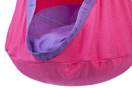 Darwin Pink Indoor Sensory Swing Pod Chair-Siesta Hammocks