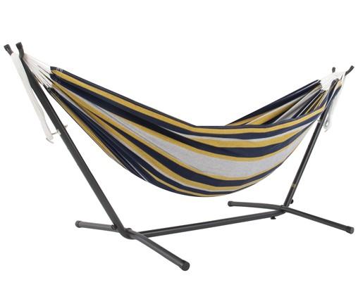 double cotton hammock with stand serenity