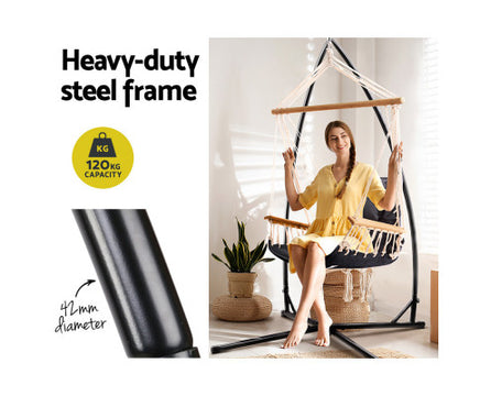 grey-hammock-chair-with-arrest-with-hammock-chair-stand-steel-frame