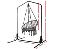grey-hammock-chair-with-double-hammock-chair-stand-dimensions