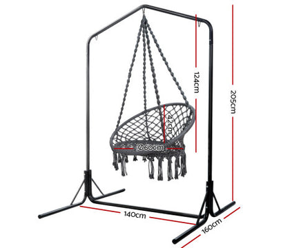 grey-hammock-chair-with-double-hammock-chair-stand-dimensions