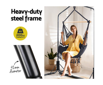 grey-tassel-hammock-chair-with-double-hammock-chair-stand-200kgs-capacity