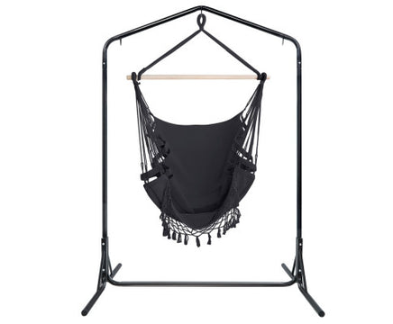 grey-tassel-hammock-chair-with-double-hammock-chair-stand-australia
