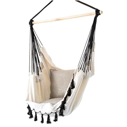hammock hanging chair with tassels 1