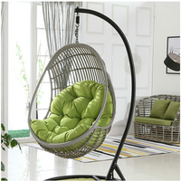 hanging-padded-egg-chair-cushion-green