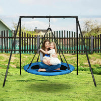 100cm Swing Outdoor with Metal A-frame Swing Set