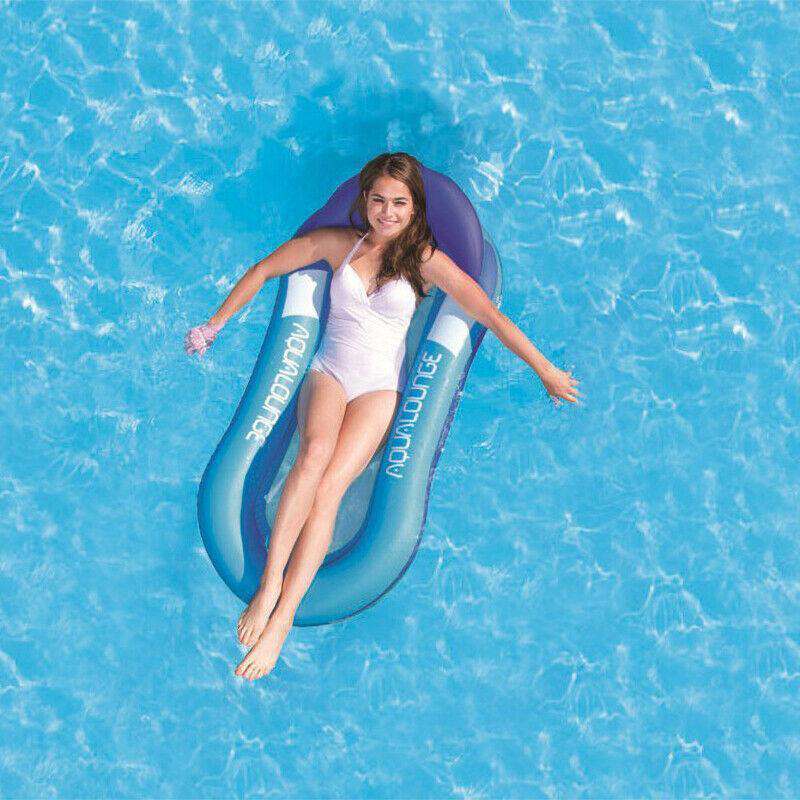 Inflatable Floating Water Hammock Pool Lounge Bed