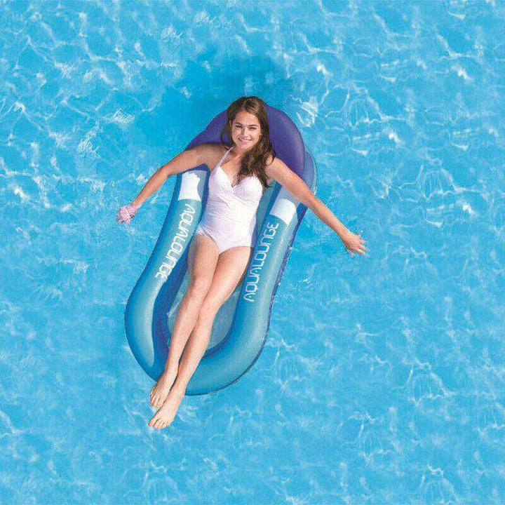 Inflatable Floating Water Hammock Pool Lounge Bed