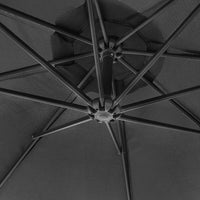 Instahut 3M Cantilevered Outdoor Umbrella - Black-Siesta Hammocks