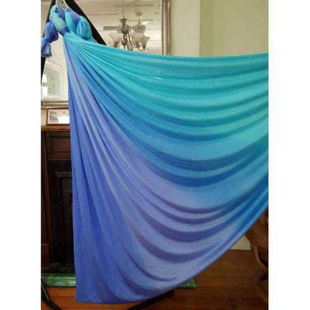 Large Tritone Silky Nylon Wrap Swing (Teal Blue) (450x250cm)-None-None-Siesta Hammocks