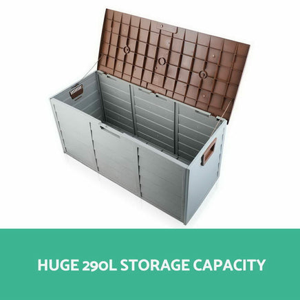 Outdoor Storage Box in Brown Colour-Siesta Hammocks