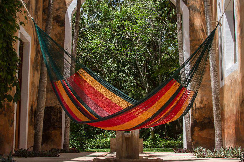 Mexican jumbo cotton hammock