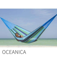 Mexican King Outdoor Cotton Hammock-Oceanica-None-Siesta Hammocks