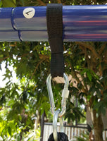 150cm Orange Mat Nest Swing with Swing Set Stand hooks