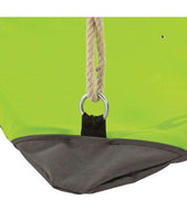 Nest Swing Caladin LIME/BLACK With Adjustable PH Ropes (sensory swing)-Siesta Hammocks