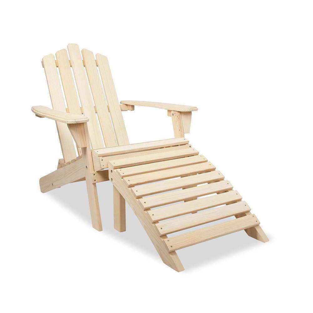 Wooden sun hot sale chair