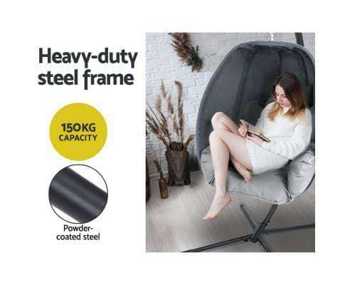 Outdoor Furniture Egg Hammock Hanging Swing Chair Pod Lounge Chairs