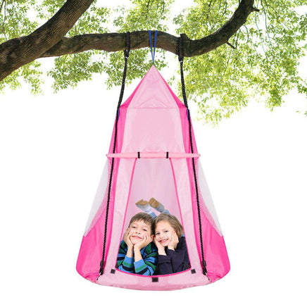 Outdoor Giant Tree Swing in Pink 2 in 1 100cm-Siesta Hammocks