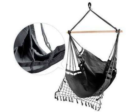Outdoor Hanging Swing Chair - Grey-Siesta Hammocks