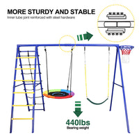 outdoor-swing-set-kids-5-stations-climbing-net-ladder-a-frame-swing-playground-sturdiness
