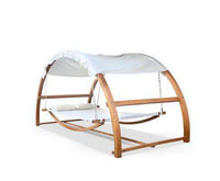 Person Timber Outdoor Double Hammock Bed with Canopy-Siesta Hammocks