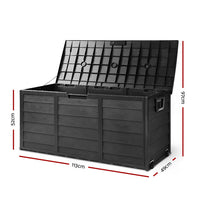 Outdoor Storage Box in Black Colour - Siesta Hammocks