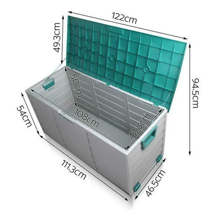 Outdoor Storage Box in Green Colour-Siesta Hammocks
