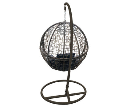 rattan-hanging-egg-chair-in-brown-and-grey-colour-back-vie