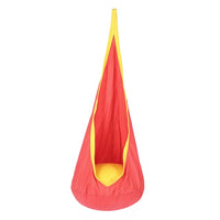 Red and Yellow Waterproof Outdoor Sensory Swing Pod Chair