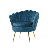 Single Accent Armchair Lounge Chair in Navy Colour-Siesta Hammocks
