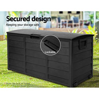 unique design Outdoor Storage Box in Black Colour