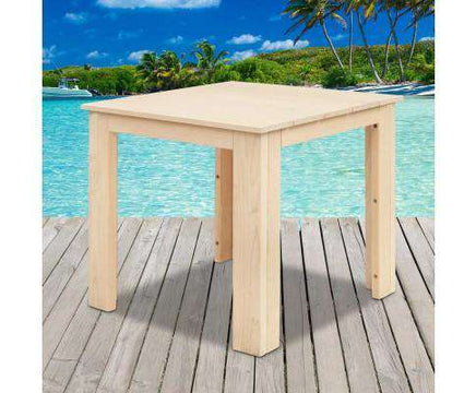 Wooden Outdoor Side Beach Table-Siesta Hammocks